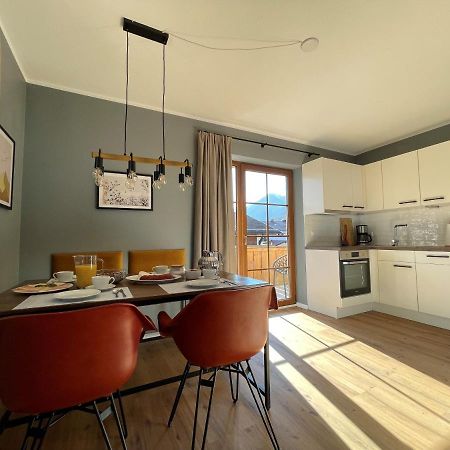 Das Bergquartier - Ferienwohnung Zugspitze โอเบอร์เอา ภายนอก รูปภาพ