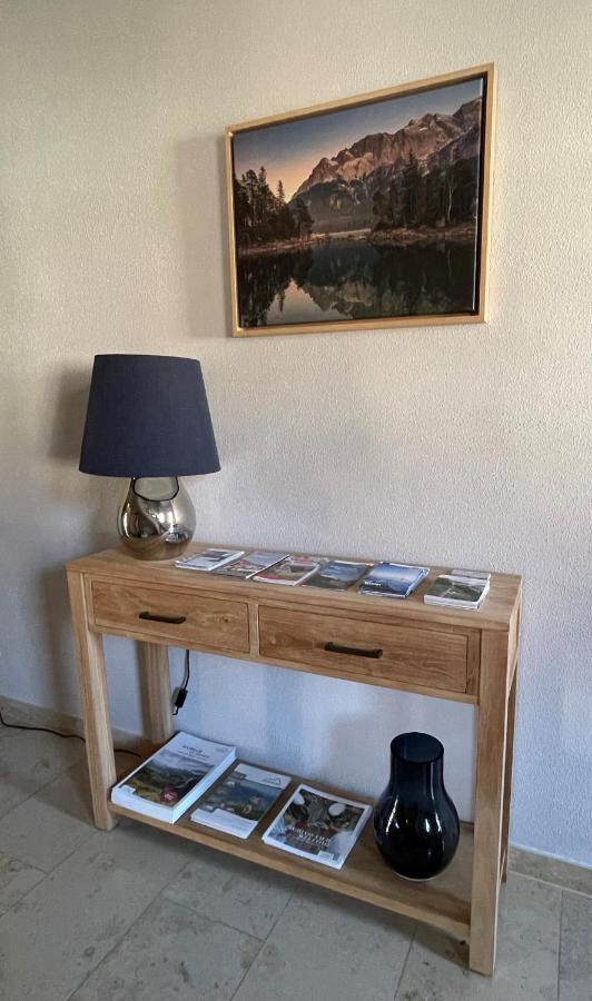 Das Bergquartier - Ferienwohnung Zugspitze โอเบอร์เอา ภายนอก รูปภาพ